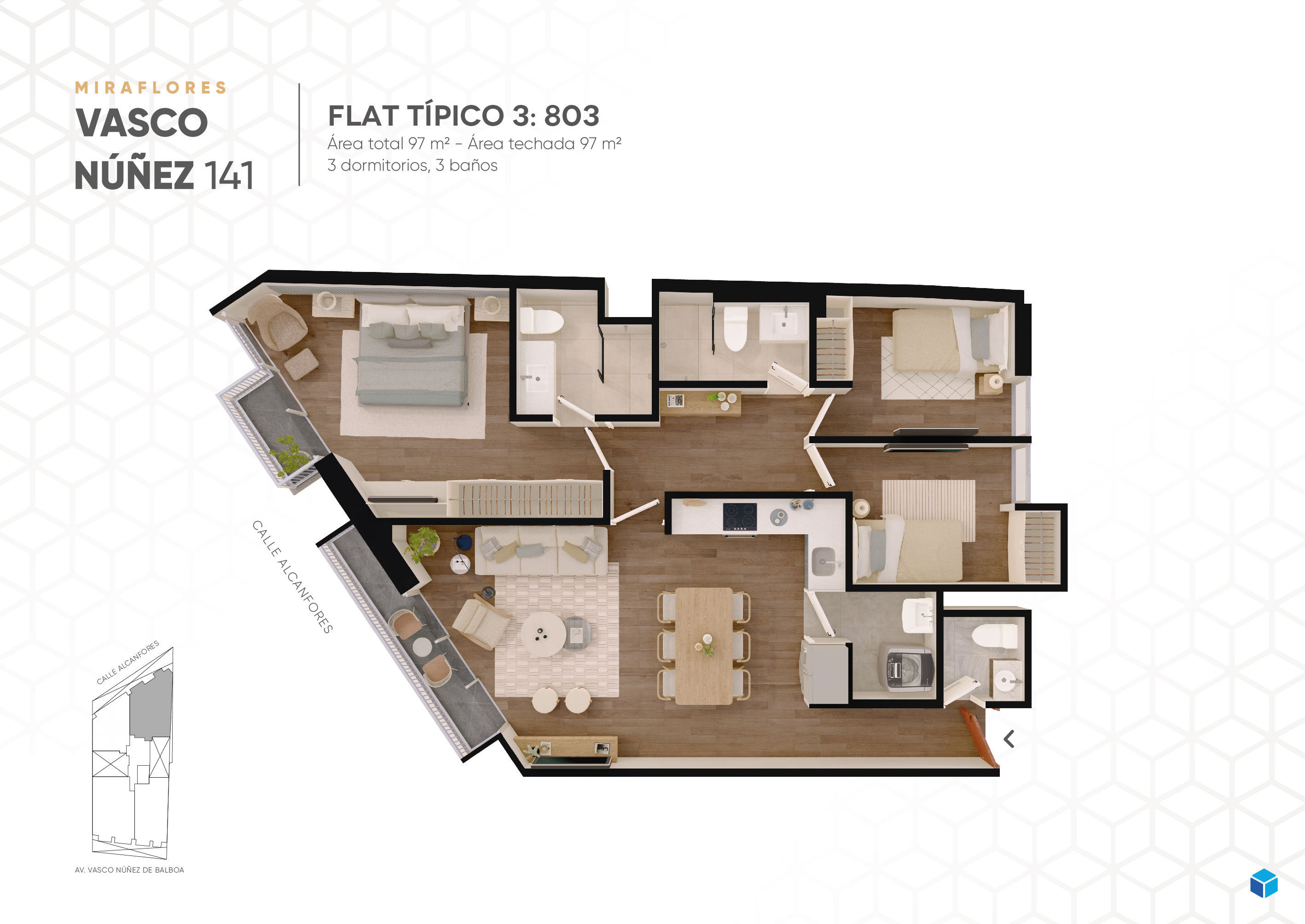 planos Vasco Núñez 141 Flat-Tipico-3-803